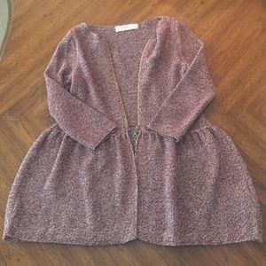✨💕 zara knit // zip up adorable jacket 💕✨