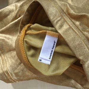 American Apparel Gold Lame leggings!