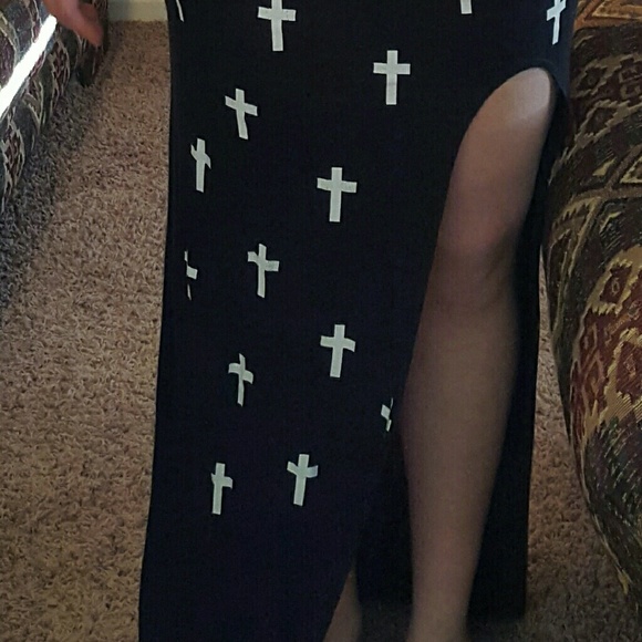 Floor Length Print Skirt - Picture 2 of 2