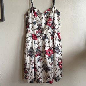 NWT floral LOFT  dress perfect for spring!