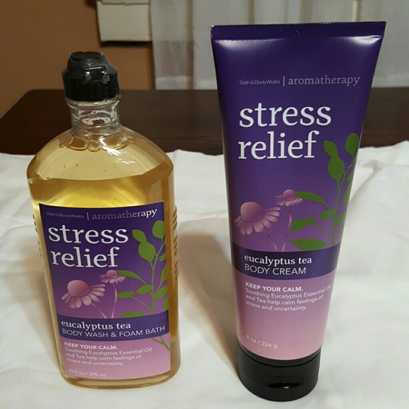 Bath & Body Works Eucalyptus Tea Body Wash & Cream