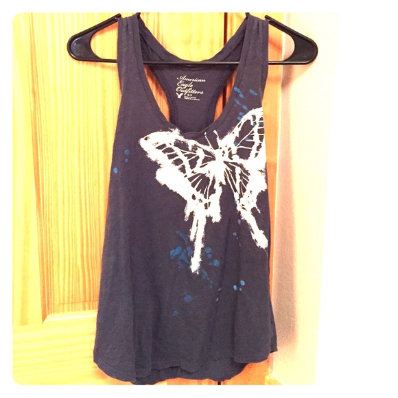 American Eagle Outfitters butterfly top