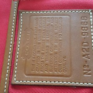 Canvas/ leather shoulder