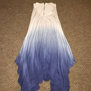 Blue ombre dress