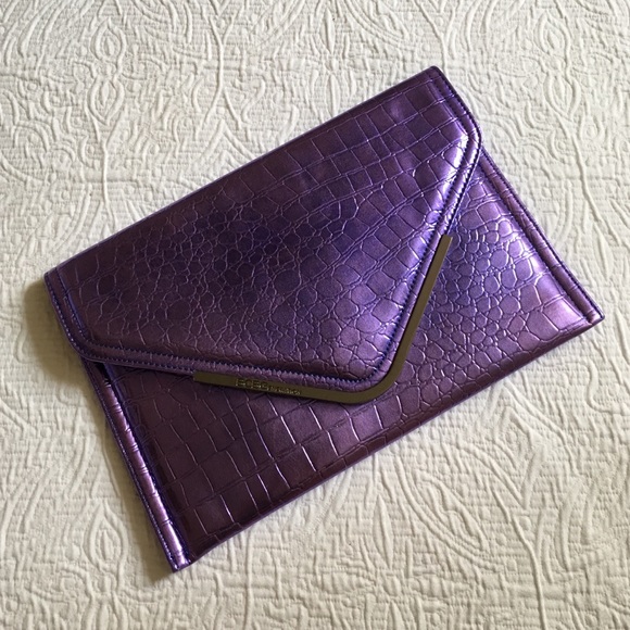 BCBGeneration "Cobalt" Envelope Clutch