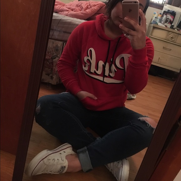 PINK HOODIE