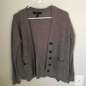 Gray Cardigan