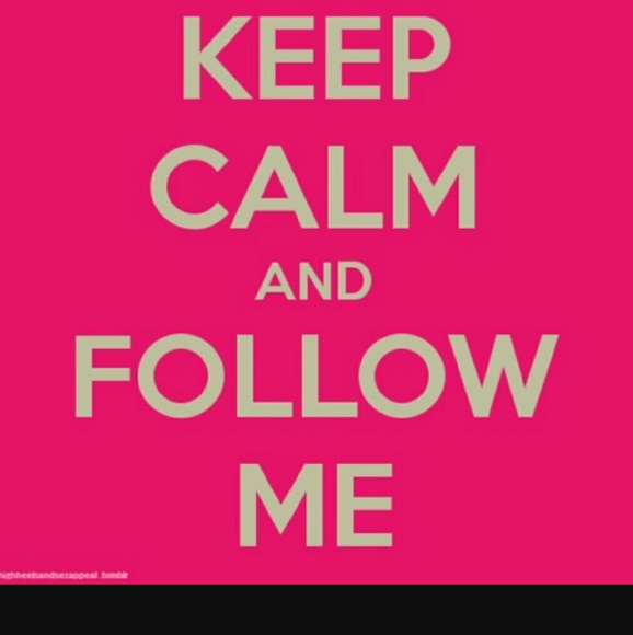 Please Follow Me.....