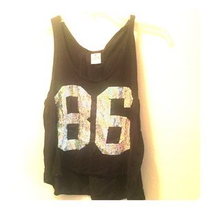 Work out crop top from PINK