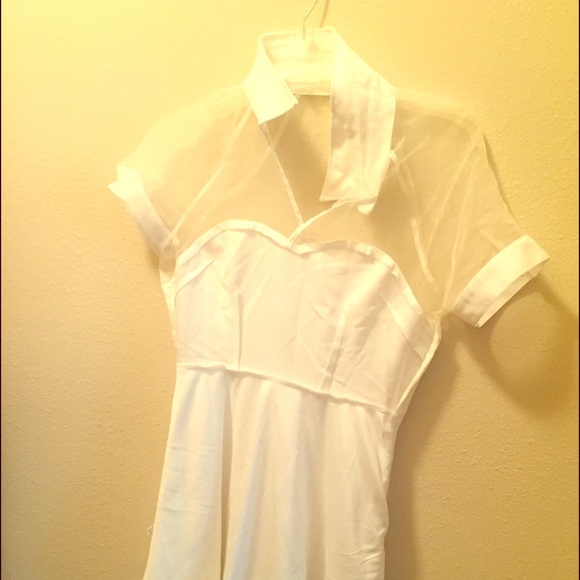 White dress