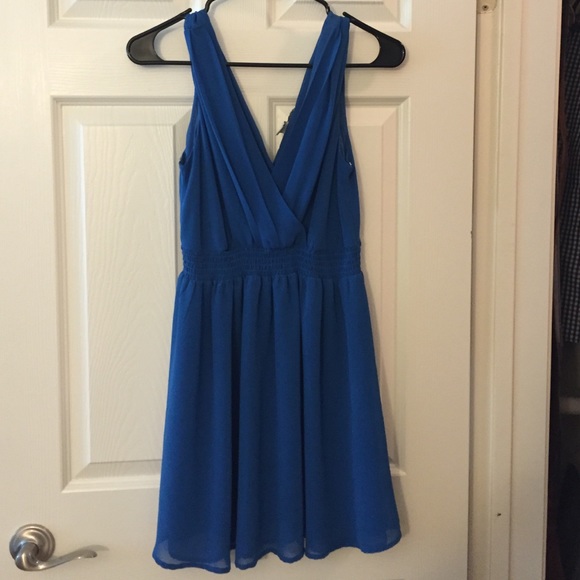 Blue dress!