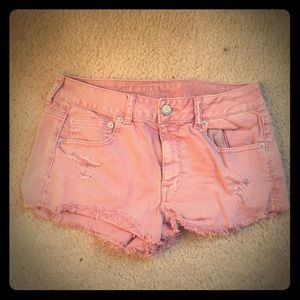 High waisted American eagle shorts
