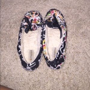2 pairs of moccasins