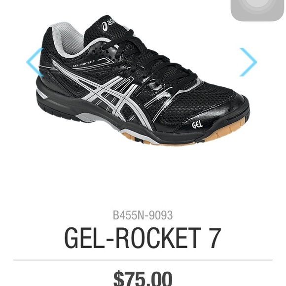 ASICS gel rocket volleyball shoes