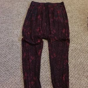Maroon lounge pants