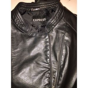 Faux Leather Jacket