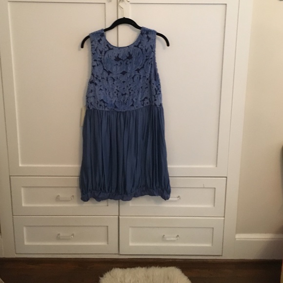 Stella McCartney NWT blue silk dress - Picture 3 of 5