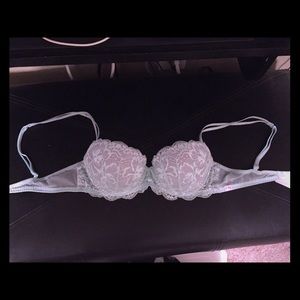 Victoria secret bby blue laced bra