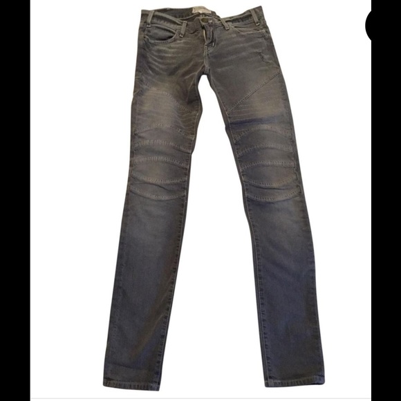 Charcoal Grey Current/Elliot Biker Jeans