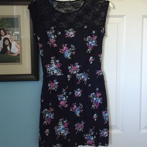 Floral lace dress