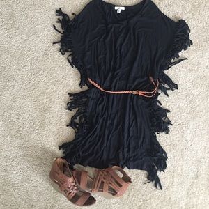 NWOT - Fringe is IN!!! Little black dress!