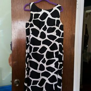 Black and White Sheath