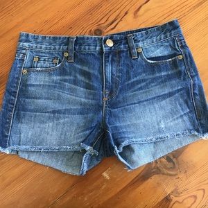 Jcrew Cutoff Jean Shorts