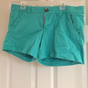 AE teal midi short