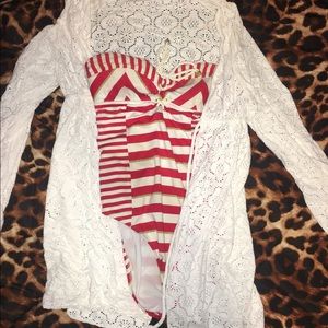 Sperry swimsuit and cover