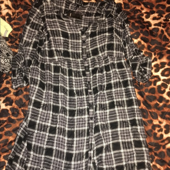 Torrid plaid dress NWT