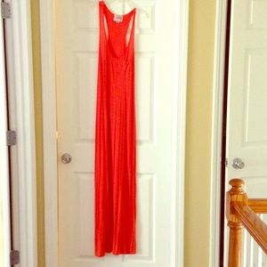 Orange Maxi dress