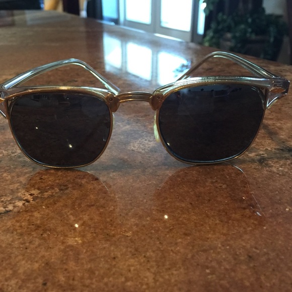 Gold sunglasses