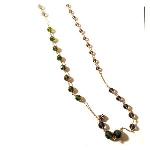 Henri Bendel glass bead necklace