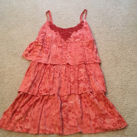 Orange tank top