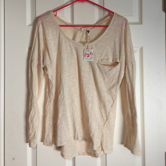 Beige Long Sleeve Shirt