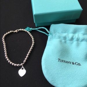 💯% authentic Tiffany & Co. heart bracelet