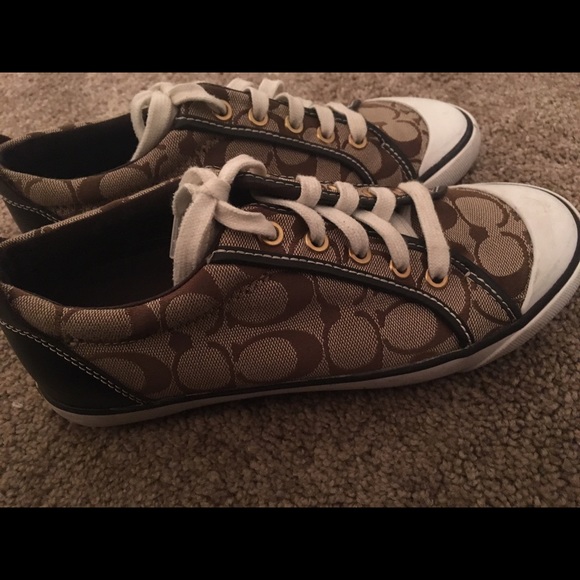 Coach sneakers! Size 7 1/2