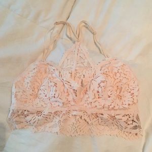 Pale Pink Aerie Bralette