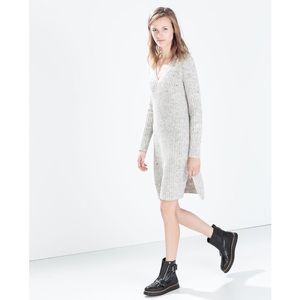 Zara sweater dress