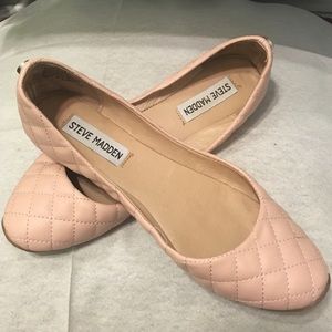 Blush Pink Steve Madden Flats