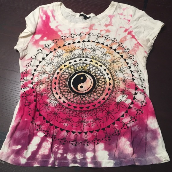 Tie dye crop top