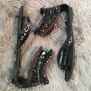 Beaded Sandal