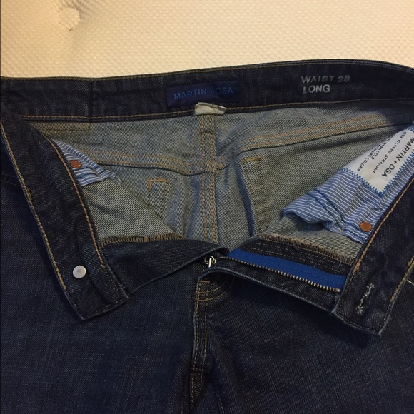 Martin + Osa Dark Wash Straight Leg Jeans - Picture 2 of 2