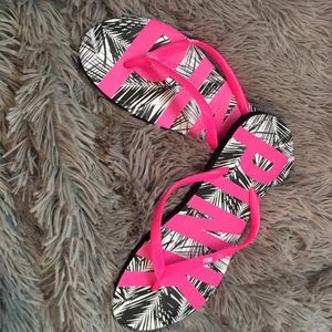 PINK flip flops