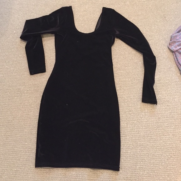 American Apparel Velvet dress