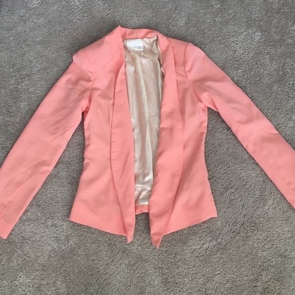 Peach blazer