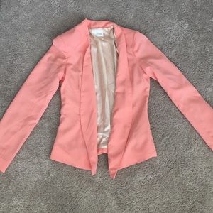 Peach blazer