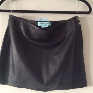 leather skirt by GUESS!