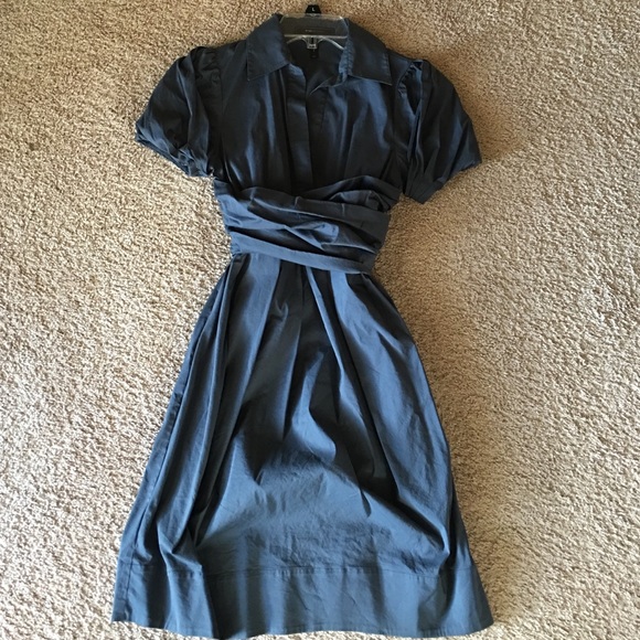 BCBG navy blue dress