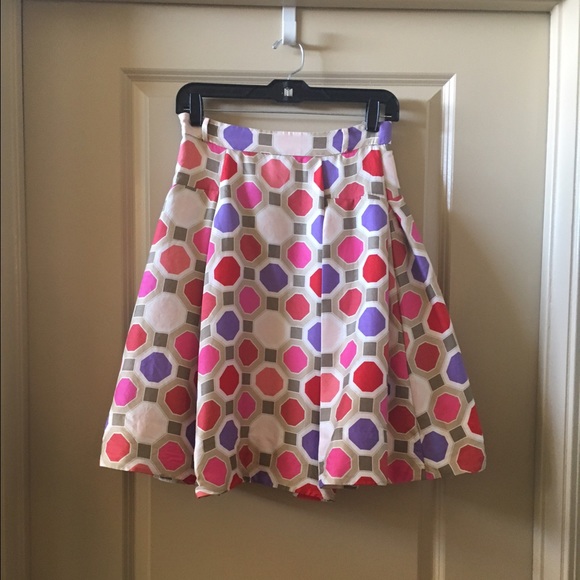 kate spade Florence Broadhurst geometric skirt